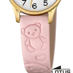Lotus Jugend Kinderuhr Leder rosa Lotus Junior Armbanduhr UL18574/G