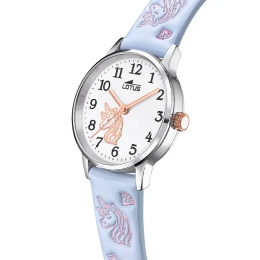 Lotus Jugend Kinderuhr Leder blau Lotus Classic Armbanduhr UL18865/3