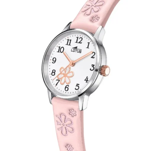 Lotus Jugend Kinderuhr Leder rosa Lotus Classic Armbanduhr UL18863/2