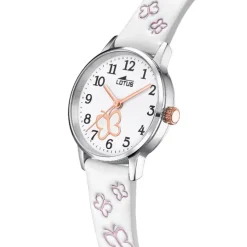 Lotus Jugend Kinderuhr Leder weiß Lotus Classic Armbanduhr UL18864/1