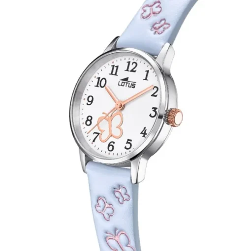 Lotus Jugend Kinderuhr Leder hellblau Lotus Classic Armbanduhr UL18864/3