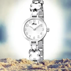 LOTUS Jugend-Armbanduhr Junior analog Quarz Edelstahl UL15828/1