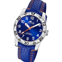 Lotus Jugenduhr Junior Armbanduhr Leder blau UL18665/2