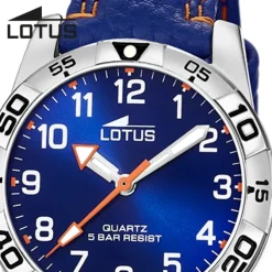 Lotus Jugenduhr Junior Armbanduhr Leder blau UL18665/2