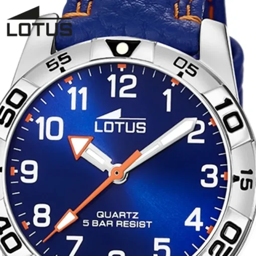Lotus Jugenduhr Junior Armbanduhr Leder blau UL18665/2