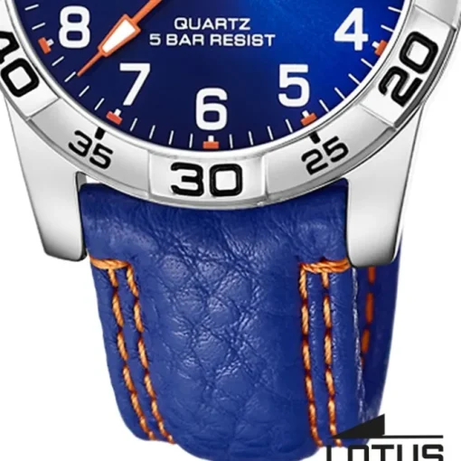 Lotus Jugenduhr Junior Armbanduhr Leder blau UL18665/2