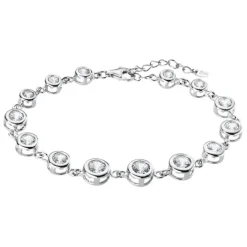 LOTUS Silver - Damen Armband Zirkonia weiß aus 925 Silber JLP1787-2-1