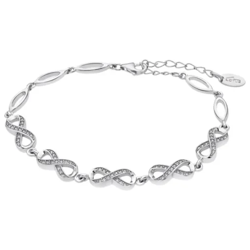 LOTUS Silver - Damen Armband Unendlich weiß aus 925 Silber JLP1871-2-1