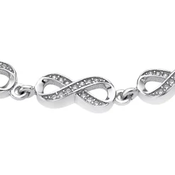 LOTUS Silver - Damen Armband Unendlich weiß aus 925 Silber JLP1871-2-1