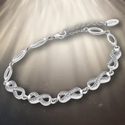 LOTUS Silver - Damen Armband Unendlich weiß aus 925 Silber JLP1871-2-1