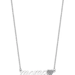 LOTUS Silver - Damen Halskette mama weiß aus 925 Silber JLP1808-1-1