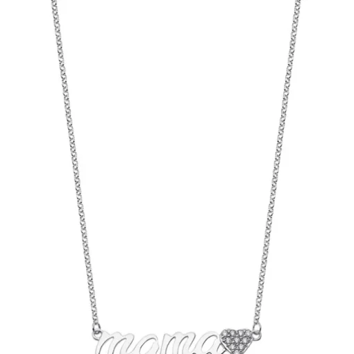 LOTUS Silver - Damen Halskette mama weiß aus 925 Silber JLP1808-1-1