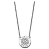 LOTUS Silver - Damen Halskette Rund weiß aus 925 Silber JLP1252-1-1