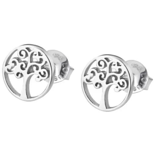 LOTUS Silver - Damen Ohrring Lebensbaum Ohrstecker aus 925 Silber JLP1531-4-1