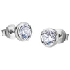 LOTUS Silver - Damen Ohrring Zirkonia weiß Ohrstecker aus 925 Silber JLP1272-4-1