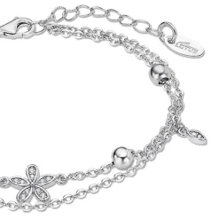 LOTUS Silver Armband Blume Kugeln 925 Silber Zirkonia Silver IT Girl JLP3178-2-1