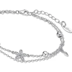 LOTUS Silver Armband Blume Kugeln 925 Silber Zirkonia Silver IT Girl JLP3178-2-1