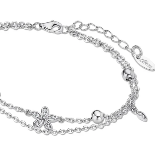 LOTUS Silver Armband Blume Kugeln 925 Silber Zirkonia Silver IT Girl JLP3178-2-1