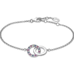 LOTUS Silver Armband Kreis 925 Silber mehrfarbig Zirkonia IT Girl JLP1990-2-3