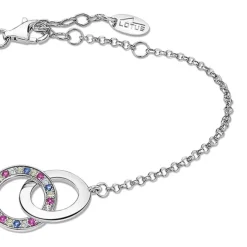 LOTUS Silver Armband Kreis 925 Silber mehrfarbig Zirkonia IT Girl JLP1990-2-3
