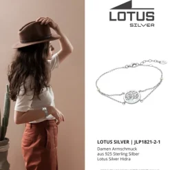 LOTUS Silver Armband Lebensbaum Kreis 925 Silber LP1821-2/1 Hidra JLP1821-2-1