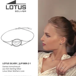LOTUS Silver Armband Mama Herzen 925 Silber LP1809-2/1 Zirkonia JLP1809-2-1