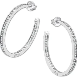 LOTUS Silver Creolen 925 Silber Zirkonia Lotus Silver IT Girl JLP1937-4-3