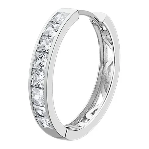LOTUS Silver Creolen 925 Silber Zirkonia Lotus Silver IT Girl JLP1936-4-2