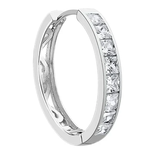 LOTUS Silver Creolen 925 Silber Zirkonia Lotus Silver IT Girl JLP1936-4-2