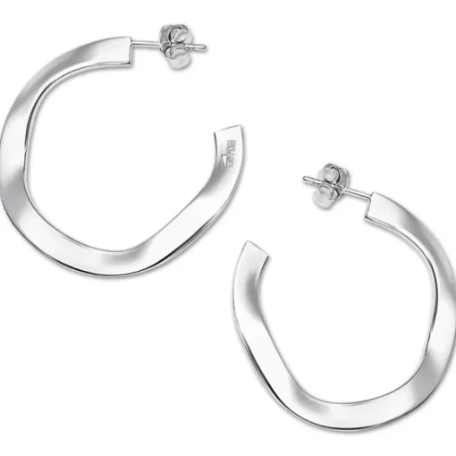 LOTUS Silver Creolen Kreis 925 Silber Lotus Silver Trendy JLP3187-4-1