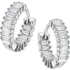 LOTUS Silver Creolen Zirkoniastein 925 Silber Pure Essential JLP3115-4-1