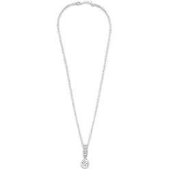 LOTUS Silver Halskette 925 Silber weiß Zirkonia Pure Essential JLP3083-1-1
