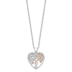 LOTUS Silver Halskette Baum 925 Silber Lotus Silver Tree of Life JLP3304-1-1