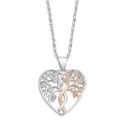 LOTUS Silver Halskette Baum 925 Silber Lotus Silver Tree of Life JLP3304-1-1