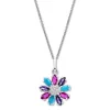 LOTUS Silver Halskette Blume 925 Silber Lotus Silver Trendy JLP3560-1-2