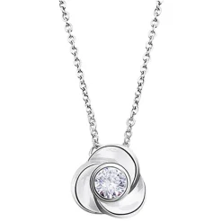 LOTUS Silver Halskette Blume 925 Silber Lotus Silver Pure Essential JLP3059-1-1