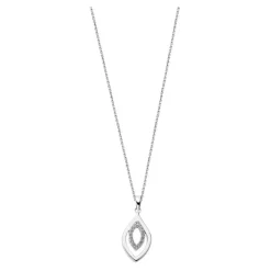 LOTUS Silver Halskette Blatt 925 Silber LP1836-1/1 Zirkonia JLP1836-1-1