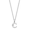 LOTUS Silver Halskette Buchstabe C 925 Silber Lotus Silver Trendy JLP3054-1-C