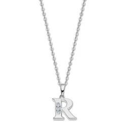 LOTUS Silver Halskette Buchstabe R 925 Silber Lotus Silver Trendy JLP3054-1-R