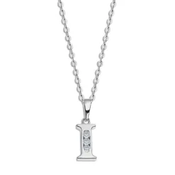 LOTUS Silver Halskette Buchstabe I 925 Silber Lotus Silver Trendy JLP3054-1-I