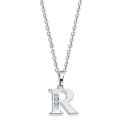 LOTUS Silver Halskette Buchstabe R 925 Silber Lotus Silver Trendy JLP3054-1-R