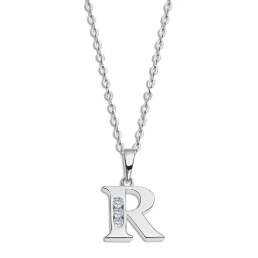 LOTUS Silver Halskette Buchstabe R 925 Silber Lotus Silver Trendy JLP3054-1-R
