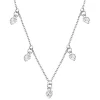 LOTUS Silver Halskette 5er Set Zirkonia Weiß 5mm 925 Silber Trendy JLP3190-1-1