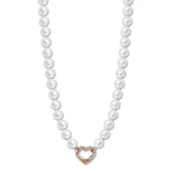 LOTUS Silver Halskette Herz 925 Silber Lotus Silver Pearls JLP3535-1-2