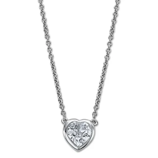 LOTUS Silver Halskette Herz 925 Silber Zirkonia Charming Lady JLP2000-1-1