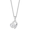 LOTUS Silver Halskette Herz 925 Silber Zirkonia Pure Essential JLP3106-1-1