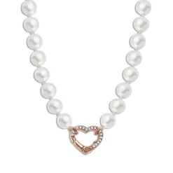 LOTUS Silver Halskette Herz 925 Silber Lotus Silver Pearls JLP3535-1-2