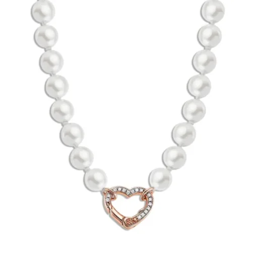LOTUS Silver Halskette Herz 925 Silber Lotus Silver Pearls JLP3535-1-2