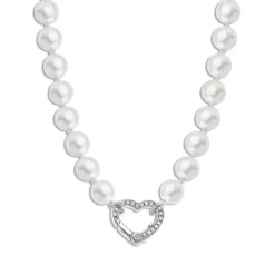 LOTUS Silver Halskette Herz 925 Silber Lotus Silver Pearls JLP3535-1-1