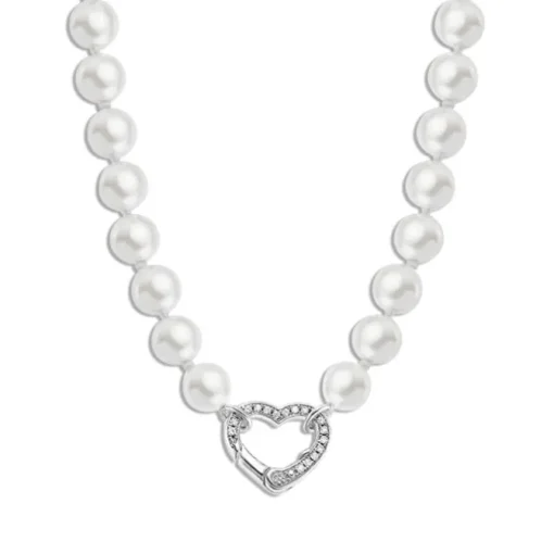 LOTUS Silver Halskette Herz 925 Silber Lotus Silver Pearls JLP3535-1-1